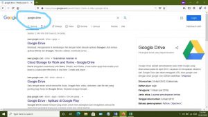 cara upload file di google drive